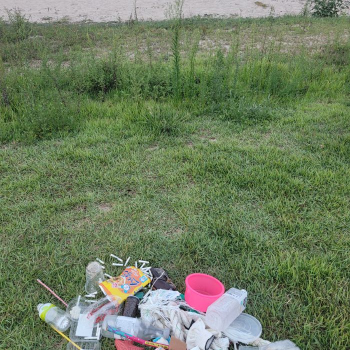  고성군.동네.쓰레기.플로깅