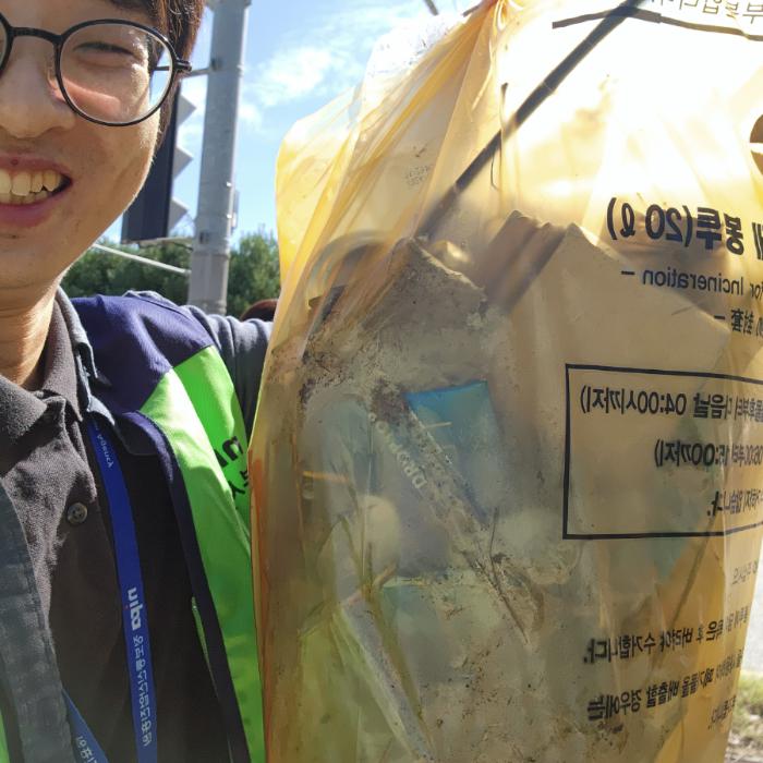  진천군.동네.쓰레기.플로깅