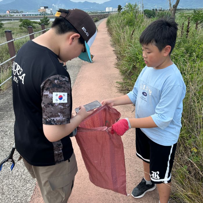  강진군.동네.쓰레기.플로깅