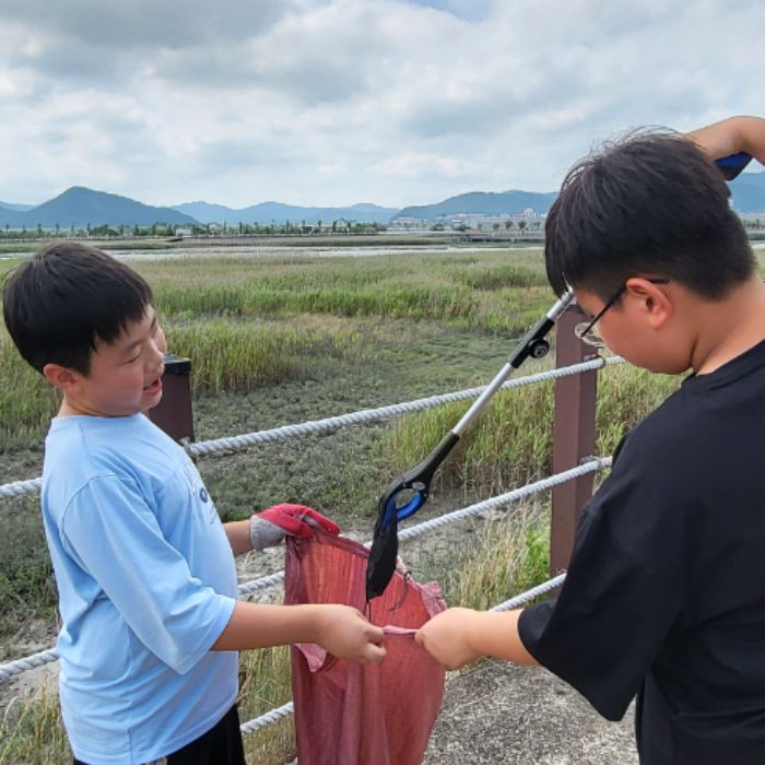  강진군.동네.쓰레기.플로깅